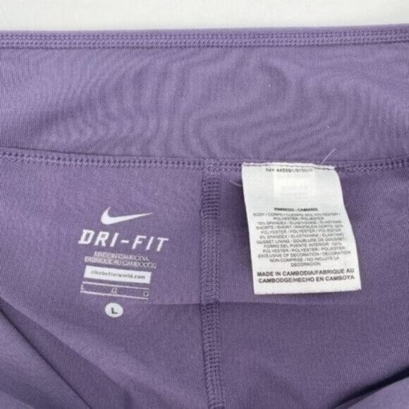 Nike Purple Classic Skort Golf Outdoor Active Pull On Running Large Tennis Skirt - Picture 3 of 7
